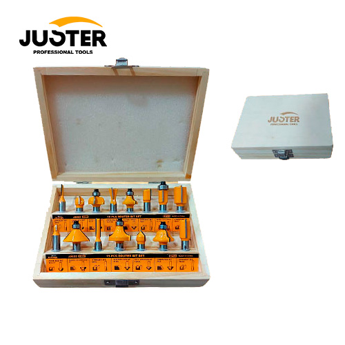 MECHA FRESADORA 12MM 15PC JUSTER J2023