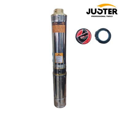 BOMBA CILINDRICA SUMERGIBLE P/ AGUA 3/4HP JUSTER 5