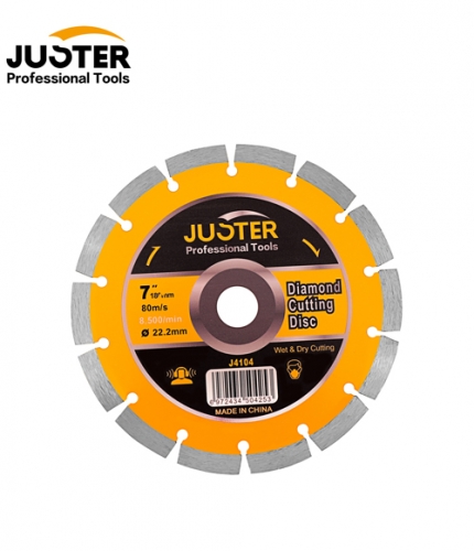 DISCO DIAM.7"180MM 22.2MM JUSTER J4104