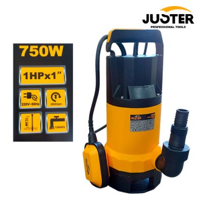 BOMBA SUMERGIBLE JUSTER 750W 1HP J4808