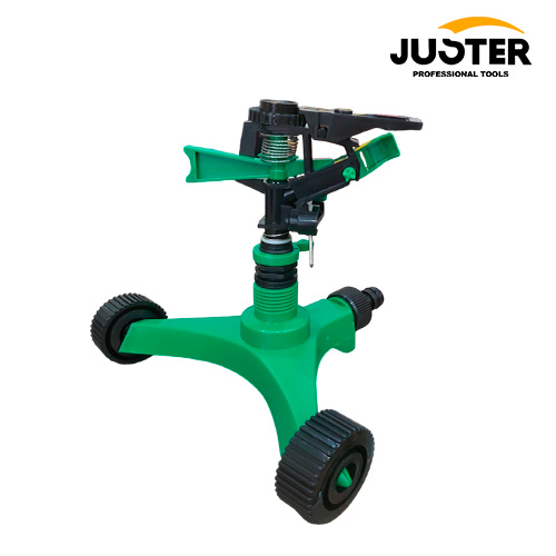 ASPERSOR PLASTICO CON RUEDAS