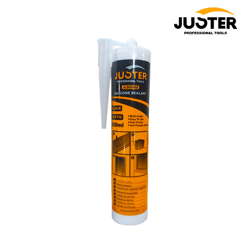 SILICONA NEGRA 280ML JUSTER JLD05002