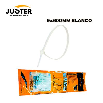 CINTILLO 9X600MM BLANCO 50PZ JUSTER SP1407